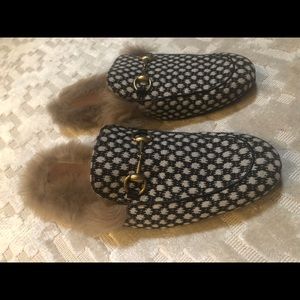 Gucci dot jacquard Princeton slippers